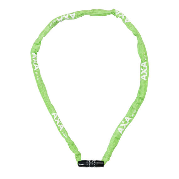 AXA lock Rigid chain RCC 120 code green