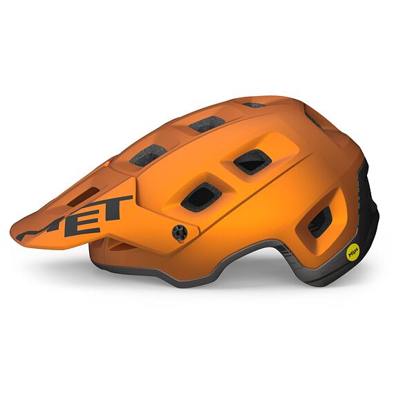 MET helmet TERRANOVA MIPS orange titanium metalic -56/58