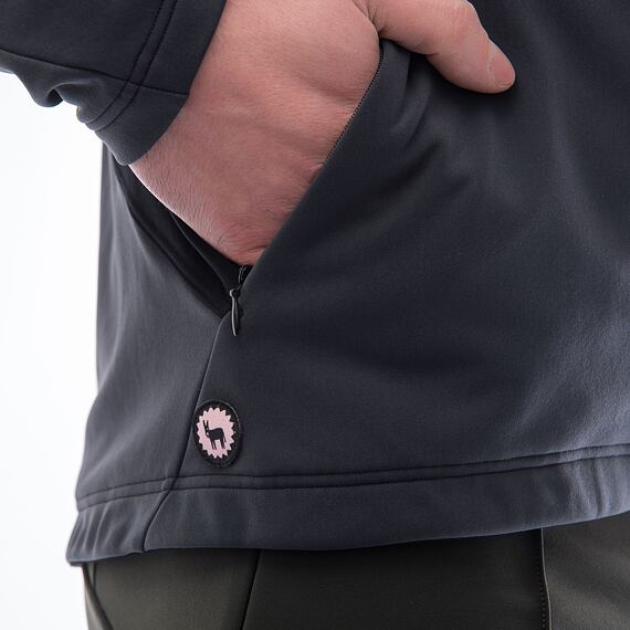 FT MEN'S CROSS POINT JACKET GREY/OLIVE/BLACK