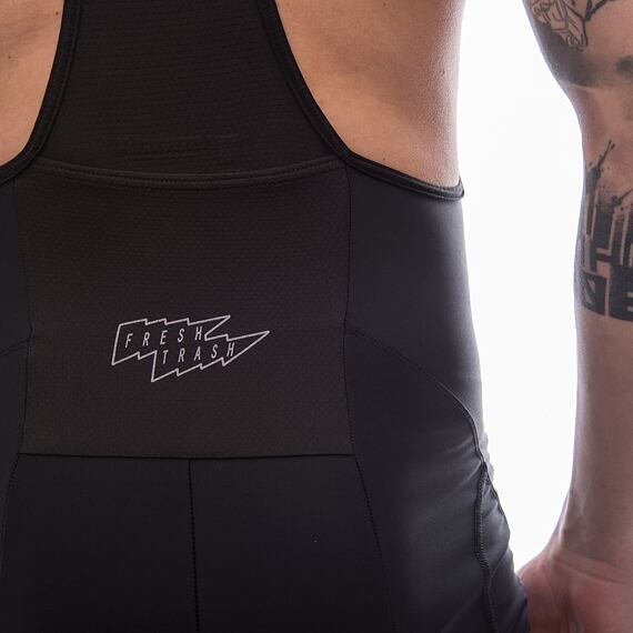 FT MEN'S SIGNATURE BIB SHORTS TRUE BLACK