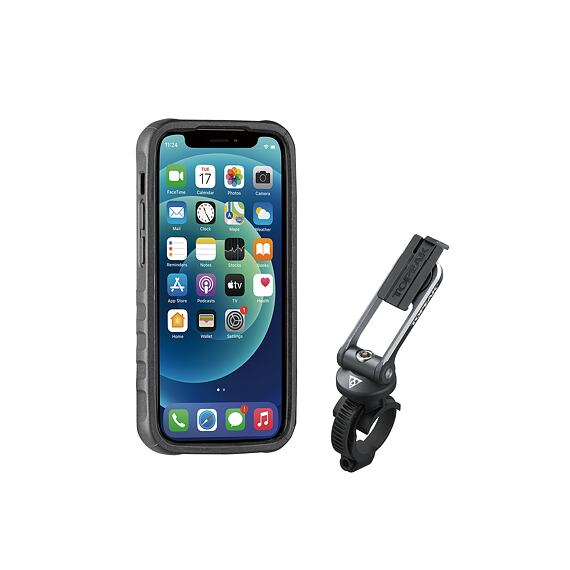 TOPEAK RIDECASE for iPhone 12 Mini black/grey