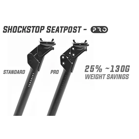 REDSHIFT seatpost ShockStop PRO Suspension 27.2x280mm