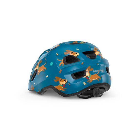 MET helmet HOORAY YOUTH blue hedgehog-52/55