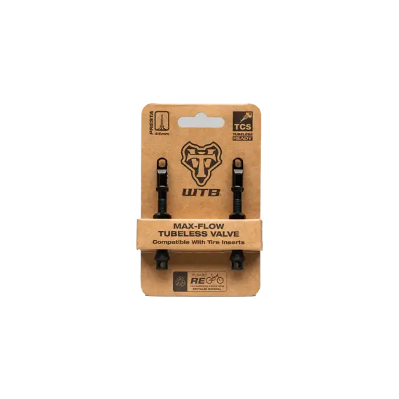 WTB TCS AL Max-Flow Presta Valve 44mm black 2pcs