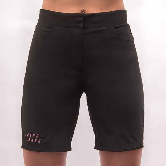 FT WOMEN'S RIDER SHORTS TRUE BLACK