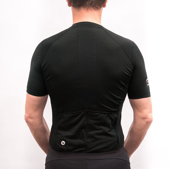 FT MEN'S LITE MERINO EVO JERSEY TRUE BLACK