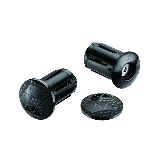 CICLOVATION bar plugs Lock-In UFO Mirror Black 10ks
