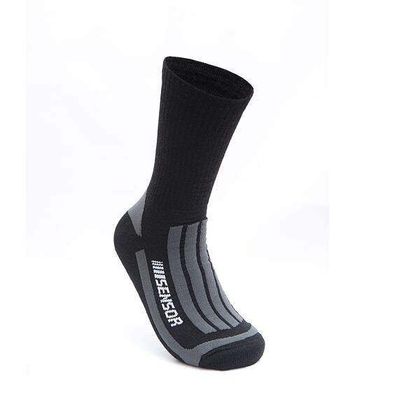 SENSOR TREKING EVOLUTION SOCKS BLACK/GREY
