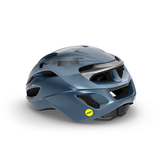 MET helmet RIVALE MIPS navy silver -52/56