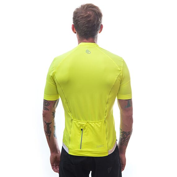 SENSOR CYCLE jersey MEN neon yellow COOLMAX ENTRY
