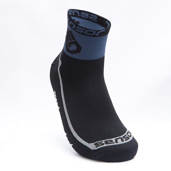 SENSOR RACE LITE SOCKS BLK/BLU HAND