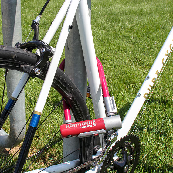 KRYPTONITE lock Kryptolok Mini-7 + Flex-Frame merlot