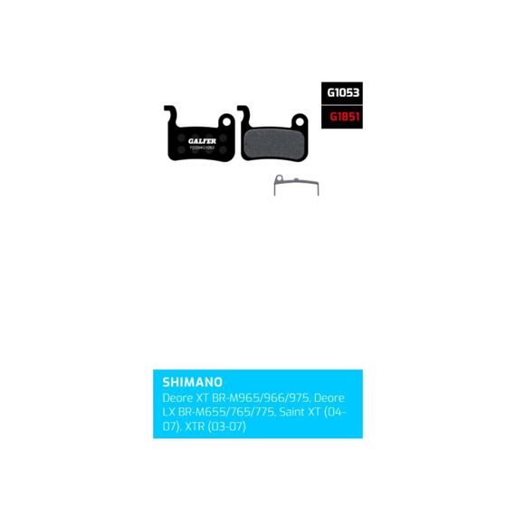 Galfer FD294 Standard G1053 Brake Pads for Shimano Deore, SLX
