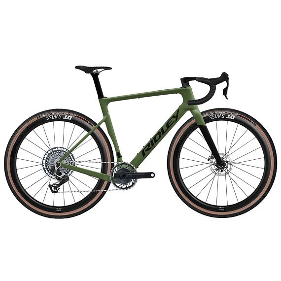RIDLEY ASTR RS Red XPLR 1x13 Crocodile Green/UD Carbon