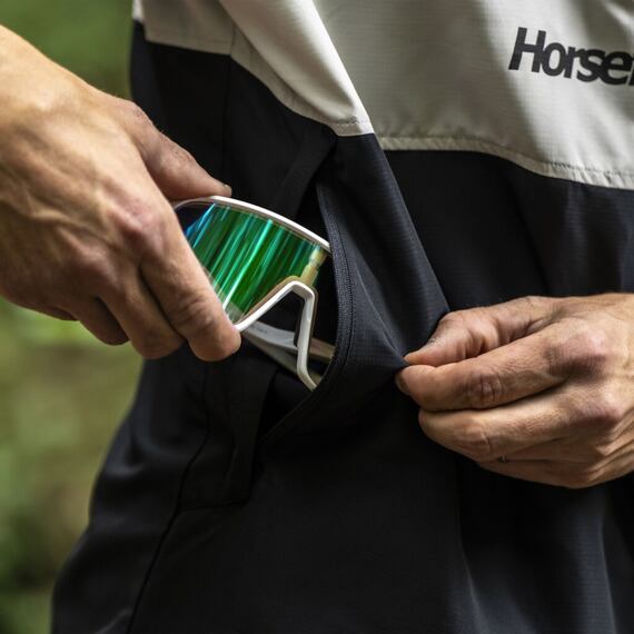 HORSEFEATHERS jacket HILL black/silver birch