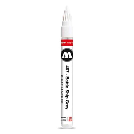 RIDLEY Paint Marker 2mm Battleship Grey