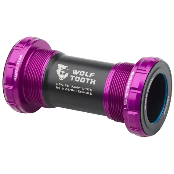 WOLF TOOTH bottom bracket BSA Sram 29mm Ultraviolet Purple