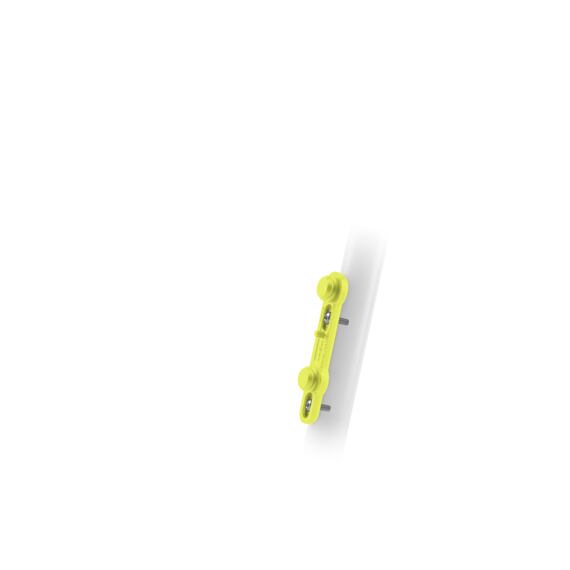 FIDLOCK base for TWIST frame yellow