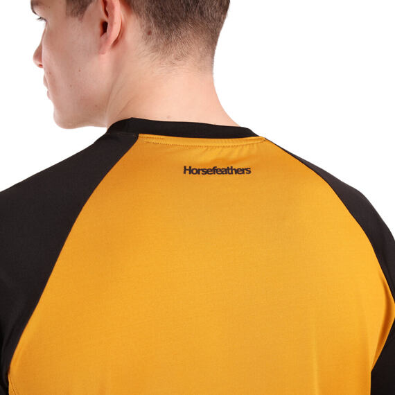 HORSEFEATHERS jersey SPIKE sunflower/black