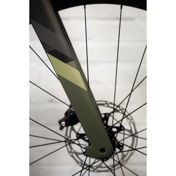 RIDLEY bike KANZO Fast GRX800 Black Metallic/Army Green/Silver