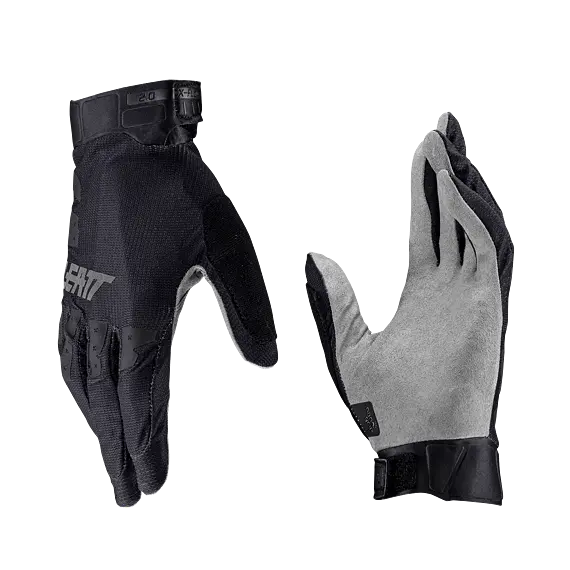 LEATT gloves MTB 2.0 X-FLOW stealth black/grey