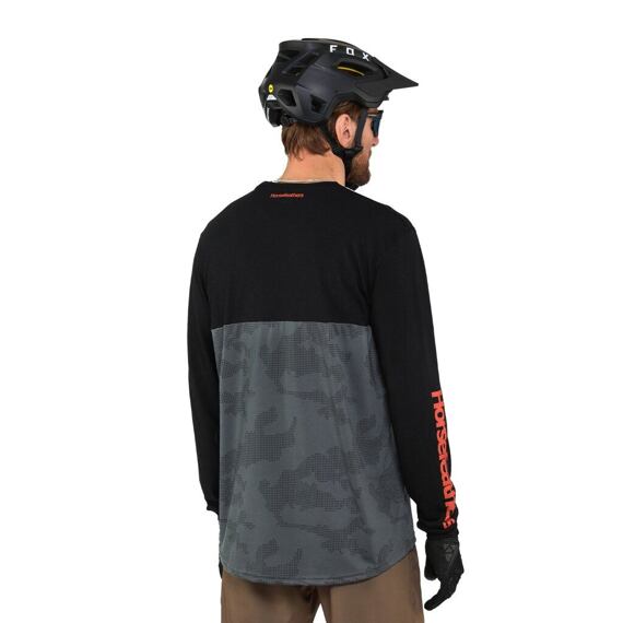 HORSEFEATHERS JERSEY LS FURY digital/flame