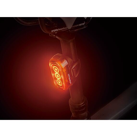 TOPEAK light TAILLUX 100 USB red/yellow