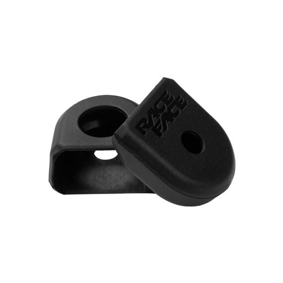 RACE FACE CRANK BOOT 2-pack, aluminium crank protection small black