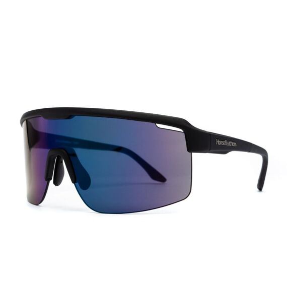 HORSEFEATHERS glasses SCORPIO matt black/mirror green