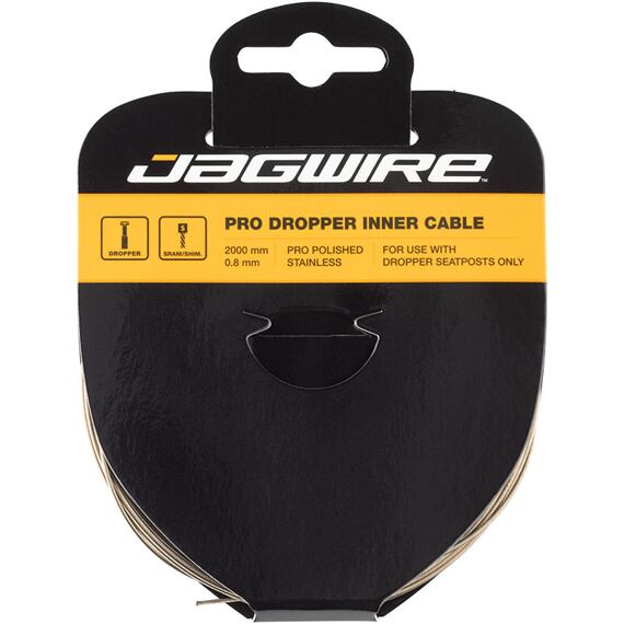 JAGWIRE Dropper Inner Cable Pro Polished Stainless 0.8x2000mm