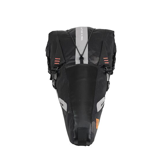 WOHO saddlebag X-TOURING DRY BAG Diamond CyberCam black M