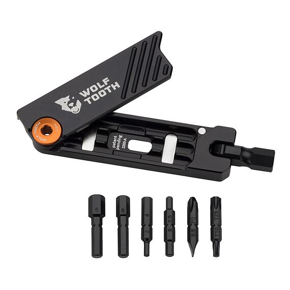 WOLF TOOTH tools 6-BIT Hex Wrench Multi-Tool black