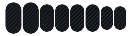 LIZARD SKINS frame protector Patch Kit Carbon Leather