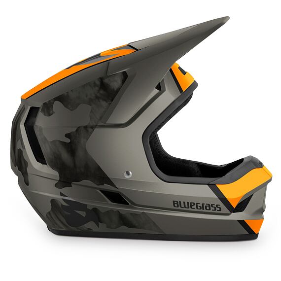 BLUEGRASS helmet LEGIT orange camo -56/58