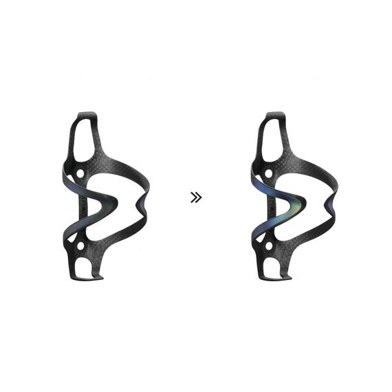 CICLOVATION bottle cage Craft Carbon Chameleon Violet Purple