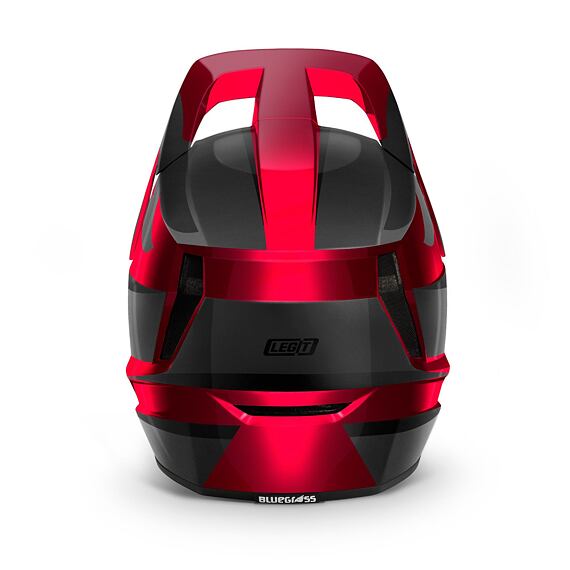BLUEGRASS helmet LEGIT black/red metallic -58/60