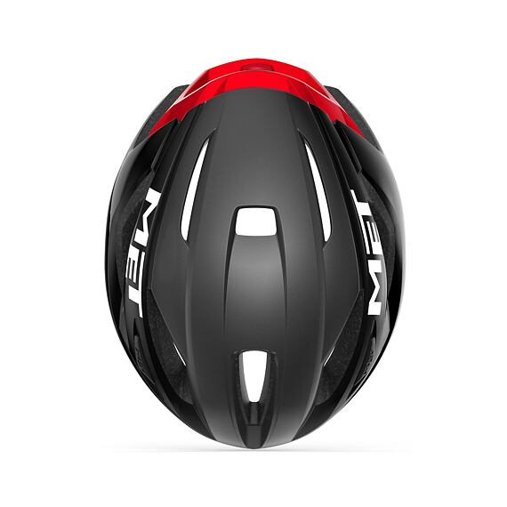 MET helmet STRALE black/red metalic -59/62