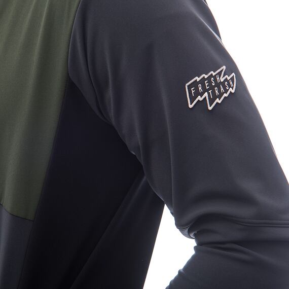 FT MEN'S CROSS POINT JACKET GREY/OLIVE/BLACK