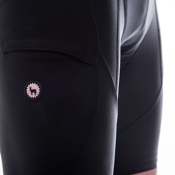 FT MEN'S SIGNATURE BIB SHORTS TRUE BLACK