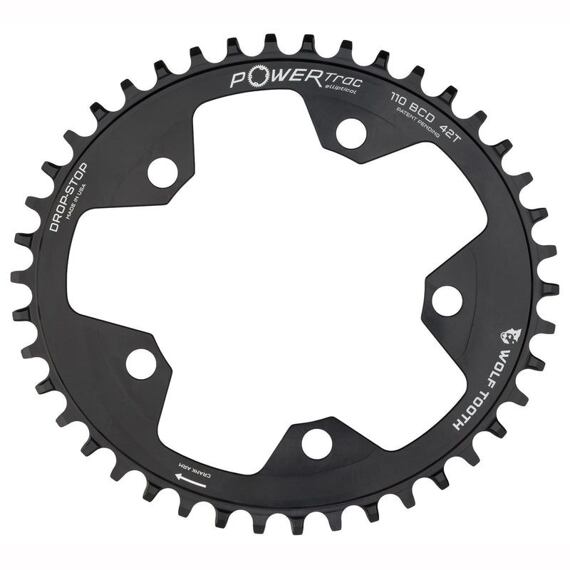 WOLF TOOTH chainring 110x42 BCD Oval for Sram Flattop