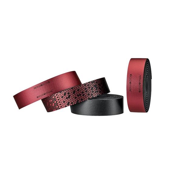 CICLOVATION bar tape Seitex Shining Metallic Candy Apple Red