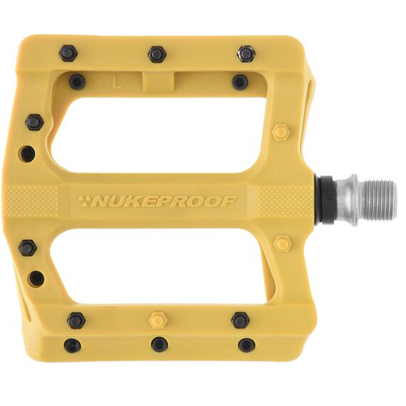 NUKEPROOF pedals NEUTRON EVO Flat mustard