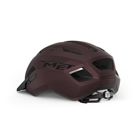 MET helmet ALLROAD BURGUNDY -52/56