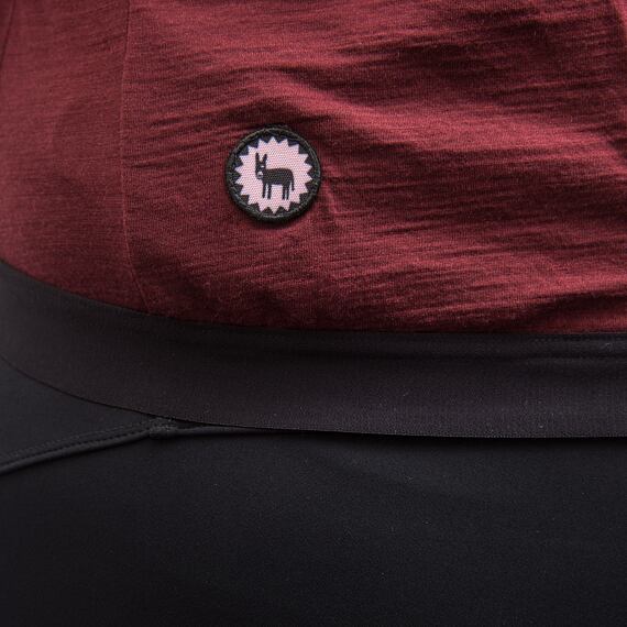 FT MEN'S LITE MERINO EVO JERSEY MERLOT RED