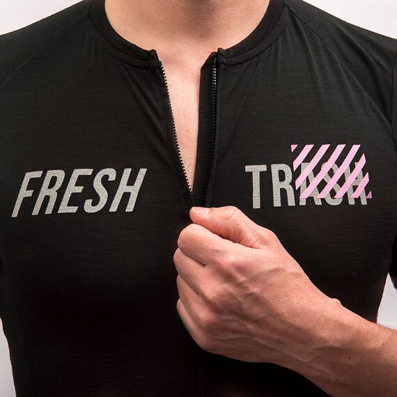 FT MEN'S LITE MERINO EVO JERSEY TRUE BLACK