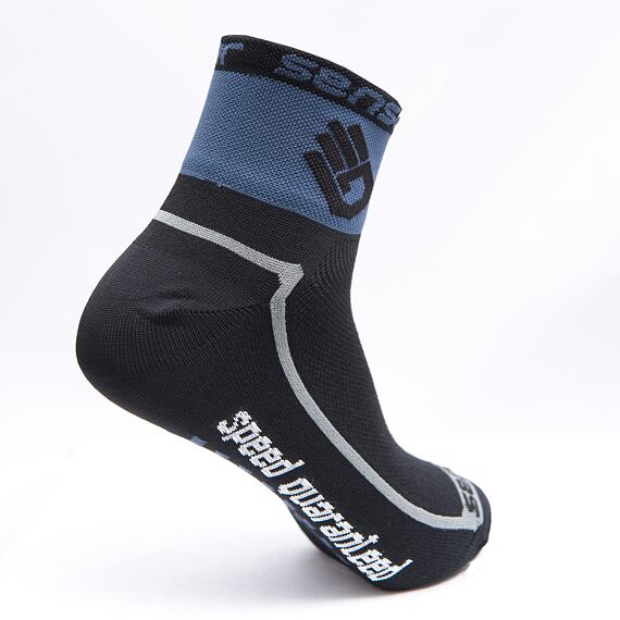 SENSOR RACE LITE SOCKS BLK/BLU HAND