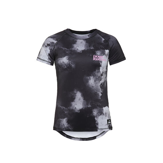 Horsefeathers Deco Women's Cycling Jersey Greyscale