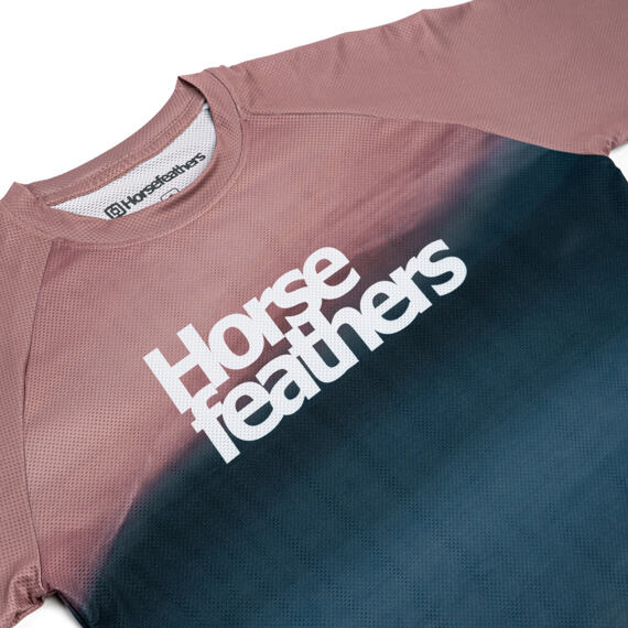 Horsefeathers Women's Quantum LS Bike Jersey - Foggy