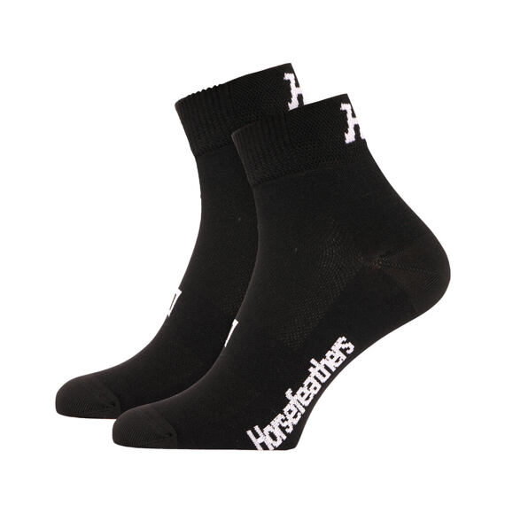 Horsefeathers Jam technical performance cycling socks Black
