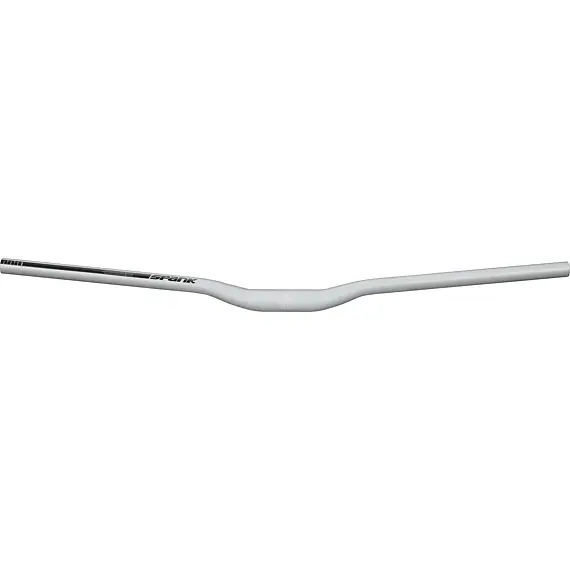 Spank Spoon 800 Bar 20R Handlebars Raw Silver